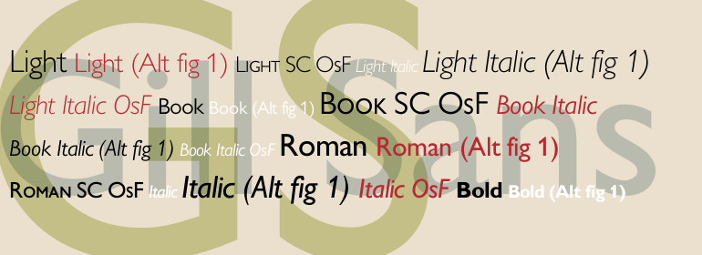 gill-sans
